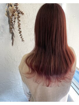 ヘアスタジオニコ(hair studio nico...) ピンクグラデーションカラー★