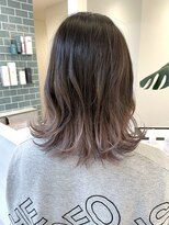 フェーディン(fa/din)&nbsp;【S/Sカラー】ペールラベンダーバレイヤージュ