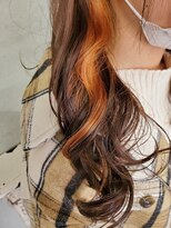 セットアップ 倉敷中庄店(SET-UP)&nbsp;オシャレ上級者 イヤリングカラー ビタミンオレンジ×グレージュ