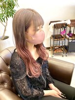 アールトゥーヘアー(art To Hair)&nbsp;グラデーション、ピンク、