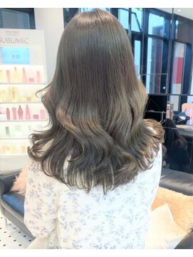 キーン 吉祥寺店(keen) 《NANAKO》オリーブグレージュ くびれミディアム