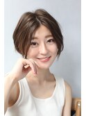 [Garland/銀座]☆エアリーな透け感ショート☆ 