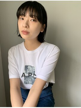 ガーランドギンザ(Garland Ginza) 重めぷつっとボブ