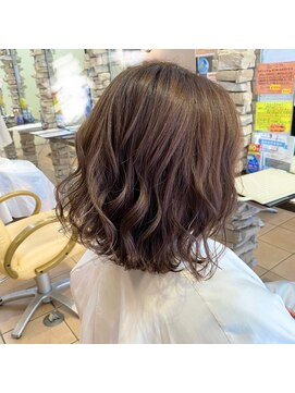 ティエル(Tiele) ボブ巻きスタイル