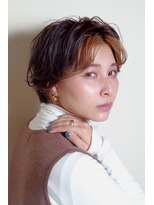 クシュ 所沢西口プロぺ通り(kusyu... )&nbsp;ペールベージュセクションカラーグラデーションカラー外ハネボブ