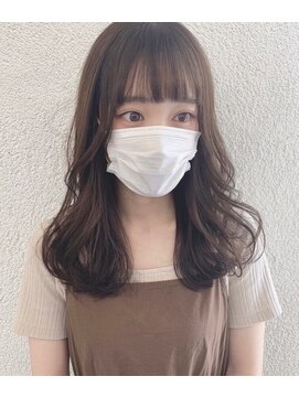 エキップクーラージュグラン 大人ガーリーゆるふわグレージュ