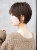 前髪ありショートボブ20代30代40代【AIN.表参道】川原大地