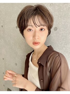 アッシュ 都立大学店(Ash) 大人ショート/ヘルシーレイヤー/似合わせカット/艶髪[都立大学]