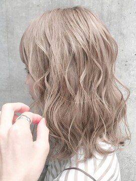 ベレーザ 渋谷(BELEZA) 911ニュアンスカラーシルキーグレーベージュハイトーンカラー