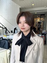 ヘアスタジオ アルス 御池店(hair Studio A.R.S)&nbsp;センターパートウルフ