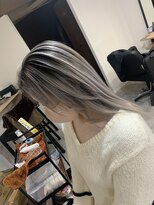 ラフ 難波店(LAFF)&nbsp;#黒髪#ボブルフ#ネビージュ#小顔#ワンレン