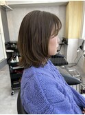 愛され顎ラインボブアンニュイ色気色っぽボブウェーブボブ