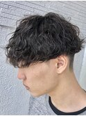 波巻きスパイラル/波巻きパーマ/マッシュ/ツーブロック
