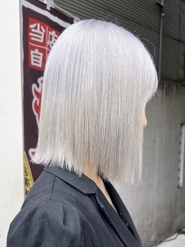 ロア 福岡天神本店(LORE) ダブルカラーベージュカラーケアブリーチカラーハイトーンカラー