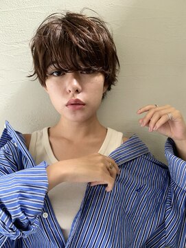 ラグ(log) ニュアンスパーマ×ショート！