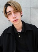 ≪メンズ≫韓国マッシュ_センターパート_コンマヘア