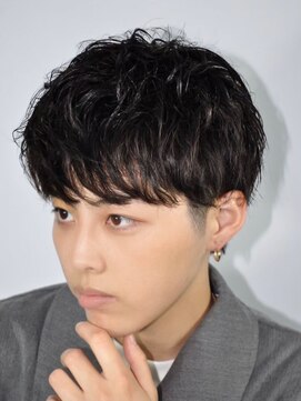 ヒロギンザ 新橋日比谷口店(HIRO GINZA) 2ブロスパイラルマッシュ/マッシュパーマ/ハイライト/ウルフ