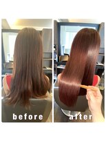 アールサロンプラスキャスパ 自由が丘(Rrsalon+CASPA)&nbsp;《髪質改善》R.HASエクソソーム水素トリートメント＋カラー