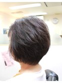 くせ毛ショート
