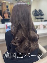 アミー 池袋(Ammy)&nbsp;パーマ/パーマスタイル/コテ巻き風パーマ/レイヤーカット