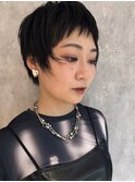 ザクザク前髪ベリーショート