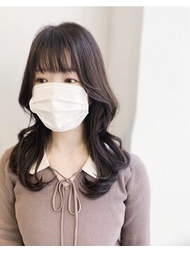 オーセンヘア(AUTHEN.HAIR) くびれ巻きスタイル×透明感カラー