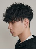 福岡大名スペインカールラルフカールビジネスヘア外国人風パーマ
