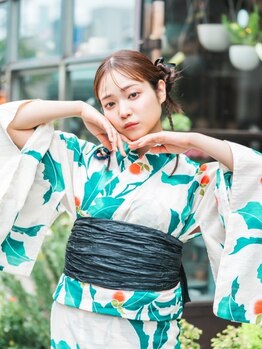 マルケ(marquer)の写真/【心斎橋/四ツ橋/西大橋】夏祭り/花火大会/成人式前撮り&ヘアメイク/着物/ウェディングドレスのレンタル◎