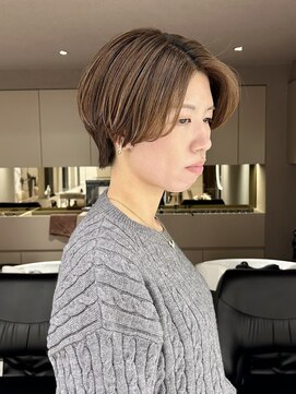 メゾンマイル 恵比寿(maison mile) グレージュカラー/髪質改善/美髪/暗髪/ショートカット[恵比寿駅]