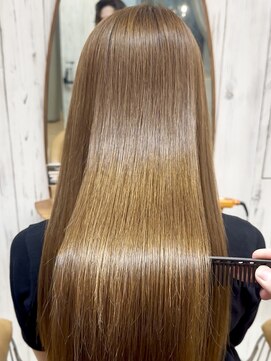 ロンドアジュール 横浜(Lond azur) 髪質改善効果プラスの巻ける美髪縮毛矯正　横浜/縮毛矯正