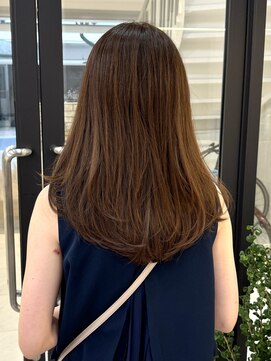 エブリ(evri) 「evri」セミロングレイヤー　レイヤー　髪質改善　ストレート