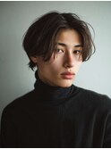 フェザーショート/刈り上げショート/ニュアンスデザイン/メンズ