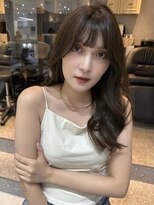 ジーナ 福岡天神(Zina) ミディアムヘア/暗めカラー/デザインカラー/髪質改善