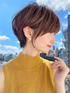 ロンド 表参道店(Lond) 柔らかい大人美人ショートヘアー