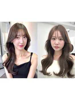 大人気♪【CUT+最新カラー＋Tr\6900】思わず笑顔に☆大切な顔周りをセンスと技術でズルいくらい可愛く★