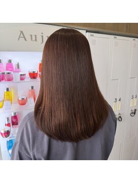 髪質改善ストレート