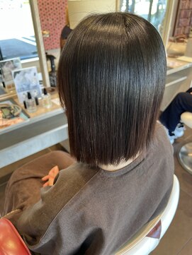 髪質改善ストレート