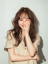 プラス ファースト ヘア(Plus 1st)&nbsp;ナチュラルブラウン×ゆるふわウェーブ