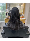 ロング×巻き髪