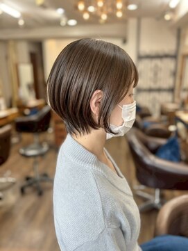 美容室ポール 西葛西店(PAUL) 20代30代40代50代ナチュラルショート/大人ショート