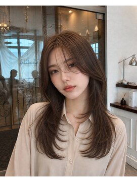 フリックヘアサロン 梅田茶屋町2号店(FLICK HAIR SALON) 小顔レイヤーカット/韓国ヘア/ハッシュカット/梅田