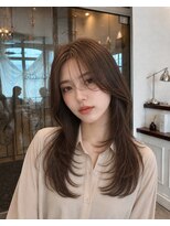 フリックヘアサロン 梅田茶屋町2号店(FLICK HAIR SALON) 小顔レイヤーカット/韓国ヘア/ハッシュカット/梅田