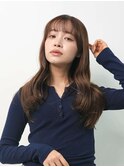金沢美容室／niw／金沢駅／こて巻き風デジタルパーマ／韓国巻き