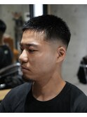 MEN'S/バズカット×スキンフェード/ボウズ