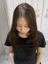リリアンフィエラ 大和西大寺(ReLien fiera)&nbsp;ミディアムレイヤー×柔らかシアーベージュ