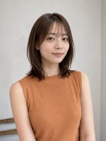 レセ 南柏店(Laissez)&nbsp;透明感ナチュラルミディ/シースルーバング/小顔レイヤーボブ