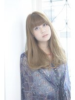 ヘアアンドメイク エジェリ(hair&make egerie)&nbsp;大人可愛いうる艶フェミニンロング　グラデーション 恵比寿