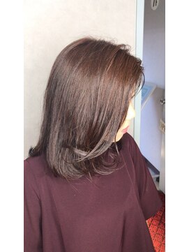 ラトリエ ブロカント 立川北口店(L'atelier BROCANTE) ボルドー セミディ クラシカル 重めスタイル