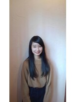 桜デコ プリム店(DECO)&nbsp;ツヤ感黒髪ロング