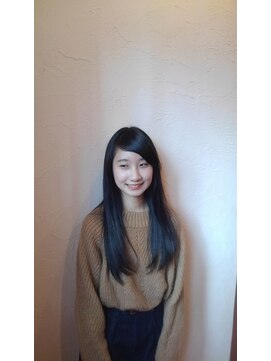 桜デコ プリム店(DECO) ツヤ感黒髪ロング